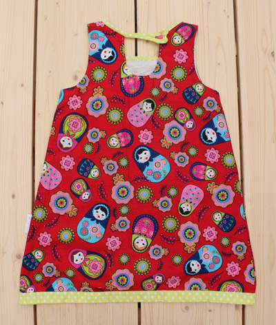 Matroschka kleid_handmade kleid_kinder kleider_gschenkidee