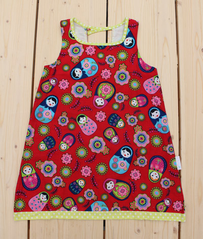 Matroschka kleid_handmade kleid_kinder kleider_gschenkidee