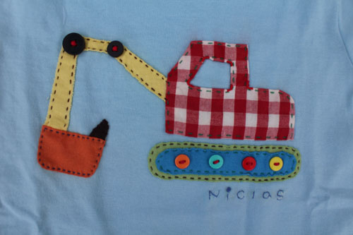 bagger tShirt bagger tShirt_kinderkleider_handmade
