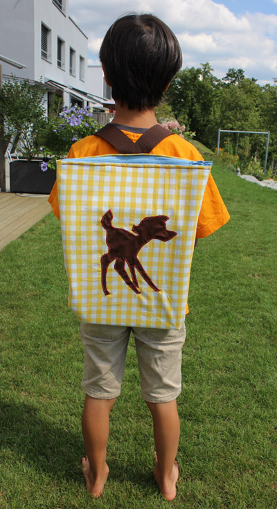 Bibliothek-Tasche, handmadetasche, kindertasche, geschenkidee