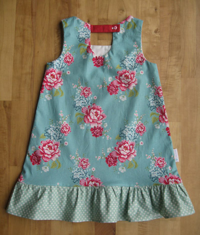 Kinderkleid, Handmade, Gottikindeschenk, Göttikindgeschen